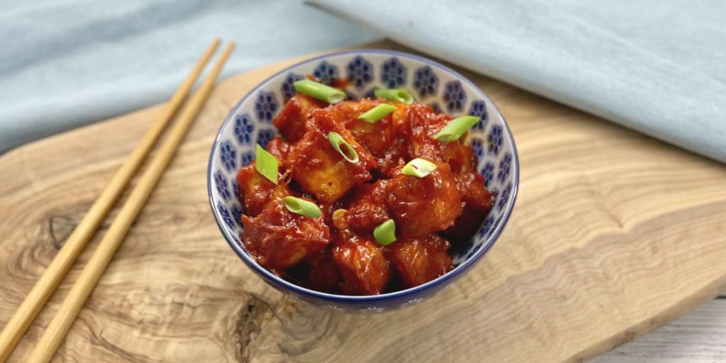 Spicy Tofu Vegan Banchan