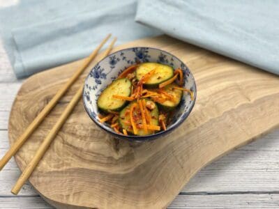 Read more about the article Korean Cucumber Banchan