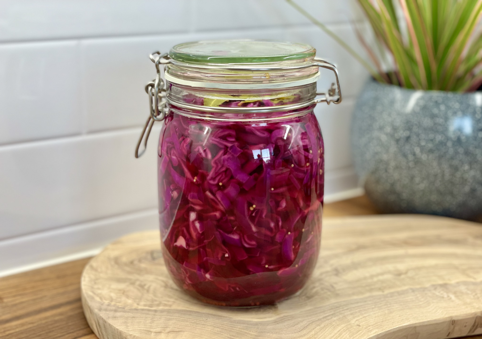 You are currently viewing Quick Pickled Red Cabbage