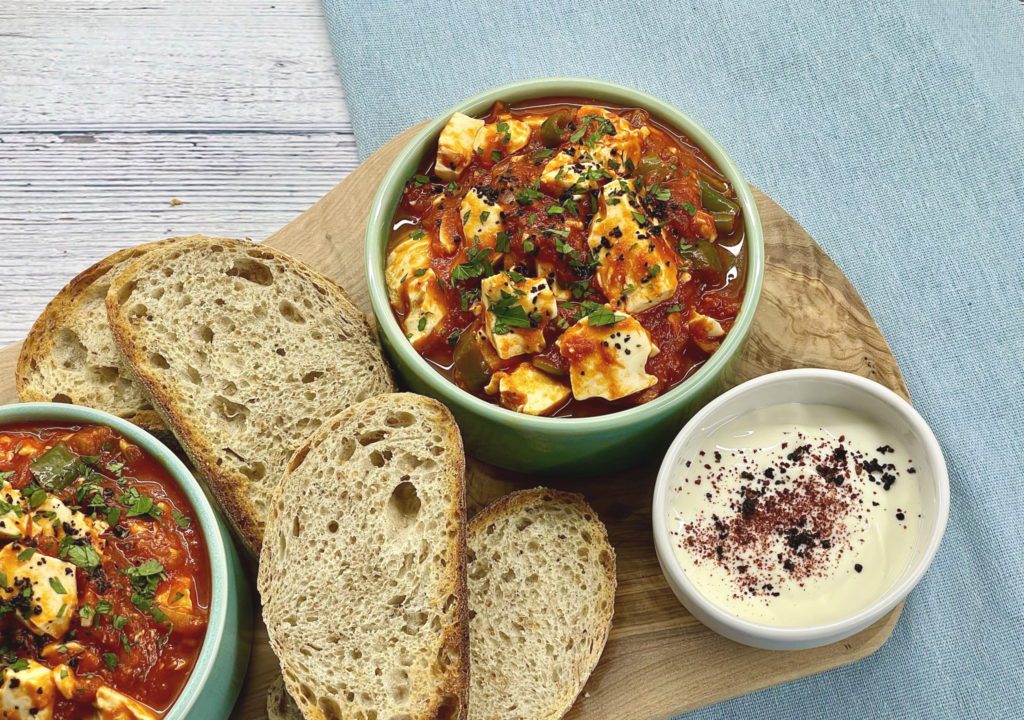 Tofu Menemen - Turkish Breakfast