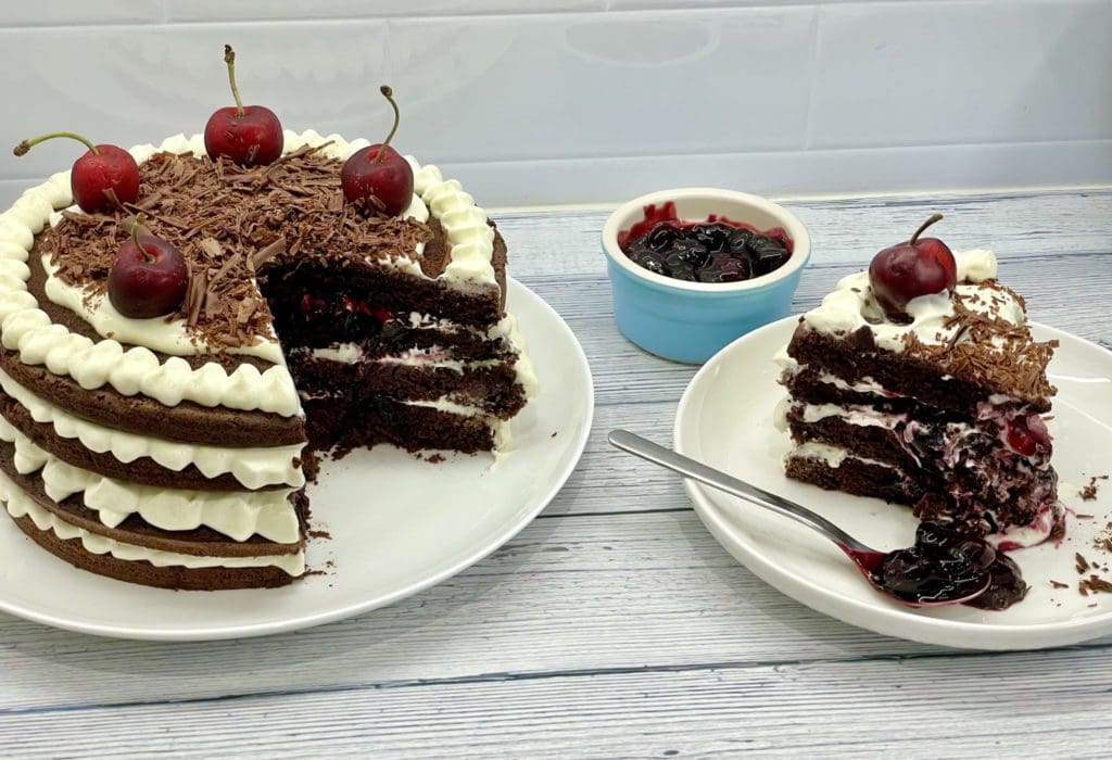 Vegan Black Forest Gateau