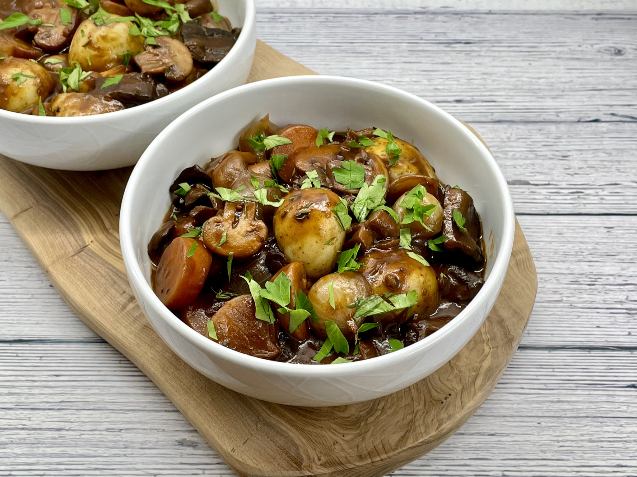 You are currently viewing Vegan Mushroom Bourguignon