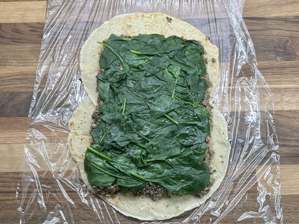Vegan Wellington - Spinach