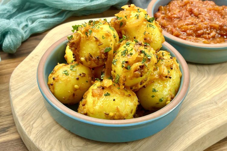 Aloo Fry (Spiced Baby Potatoes)