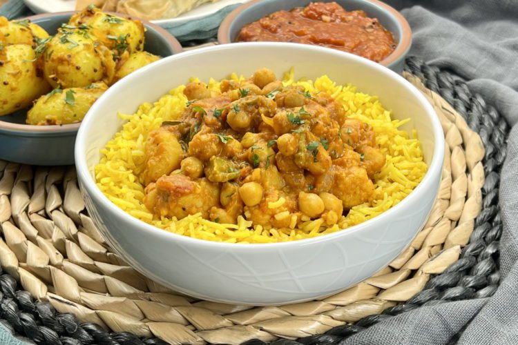 Vegan Chettinad - Vegetable Curry