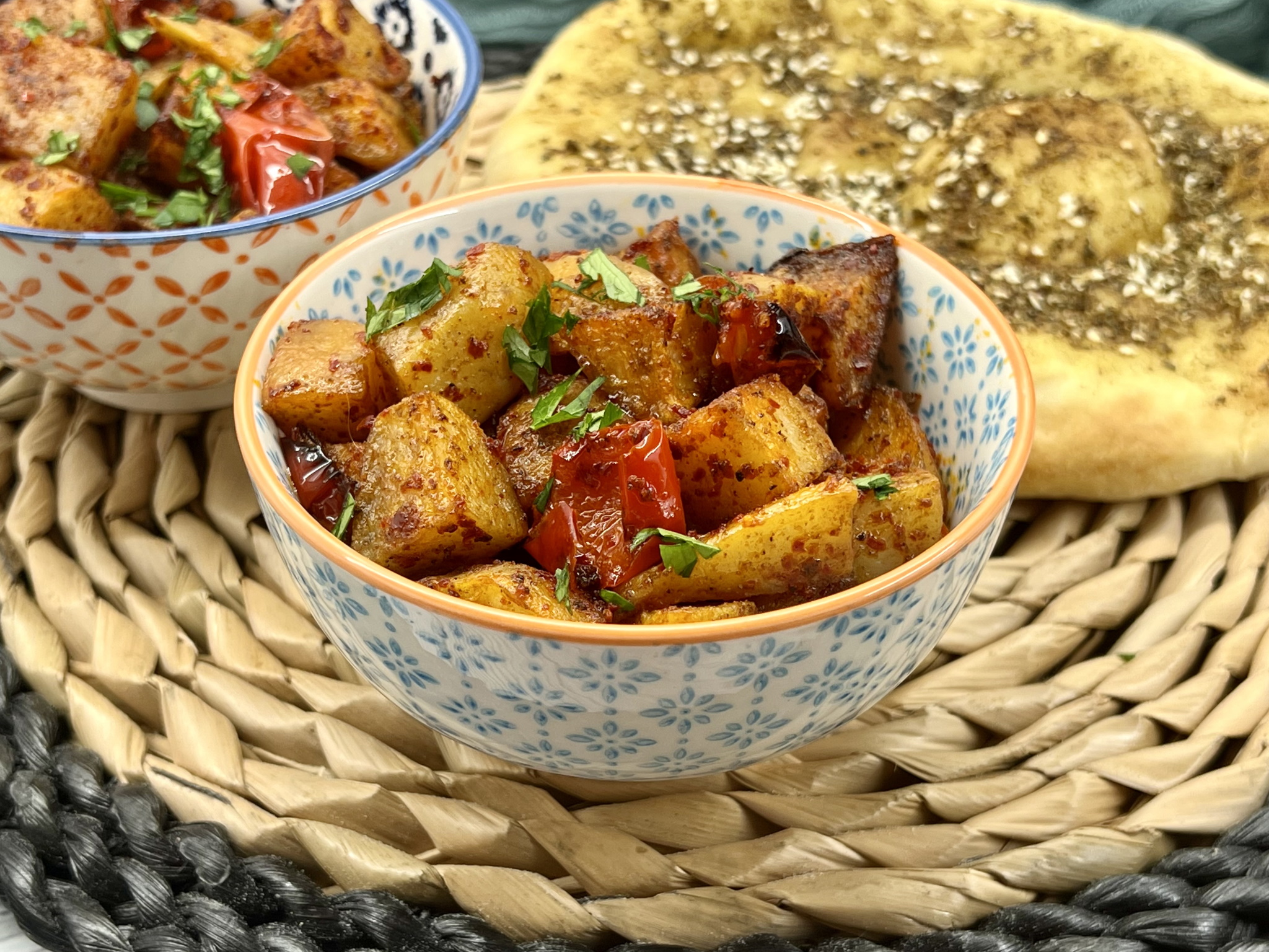You are currently viewing Batata Harra (Spicy Lebanese Potatoes)