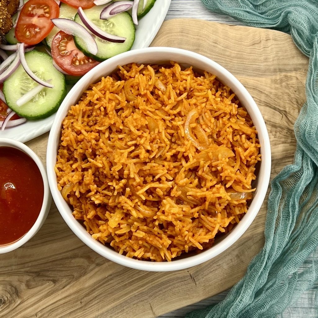 Vegan Jollof Rice - Edible Communities