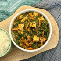 Vegan Efo Riro - Nigerian Spinach Stew