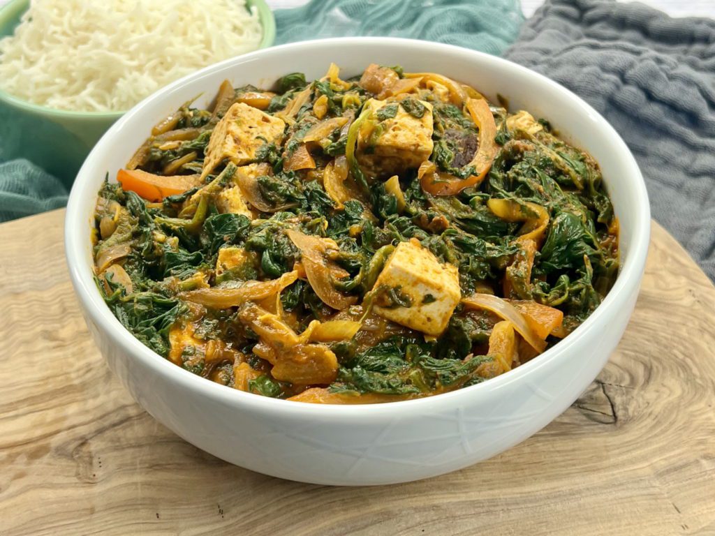 Vegan Efo Riro Nigerian Spinach Stew The Vegan Kitchen