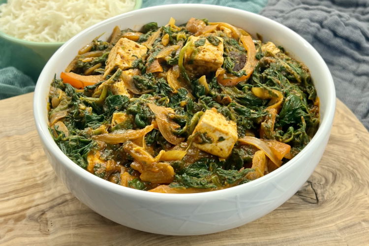 Vegan Efo Riro - Nigerian Spinach Stew