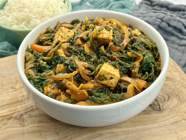 Vegan Efo Riro – Nigerian Spinach Stew