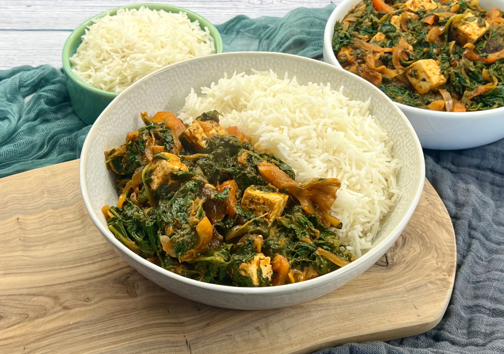 Vegan Efo Riro Nigerian Spinach Stew The Vegan Planet Kitchen 