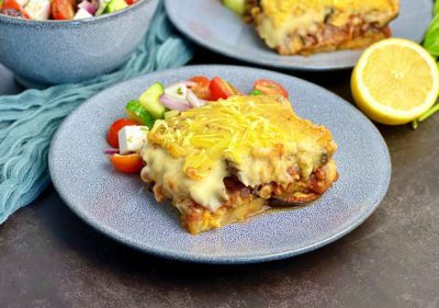 Read more about the article Vegan Mushroom and Lentil Moussaka