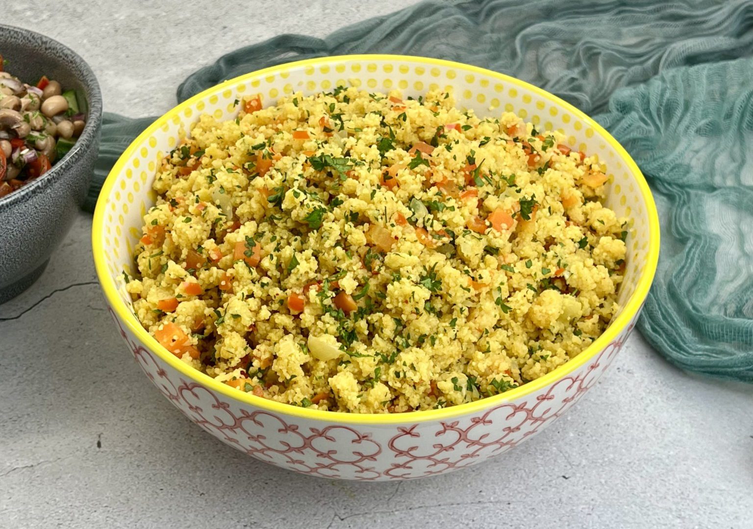 Vegan Fonio Pilaf Supergrain Salad The Vegan Kitchen
