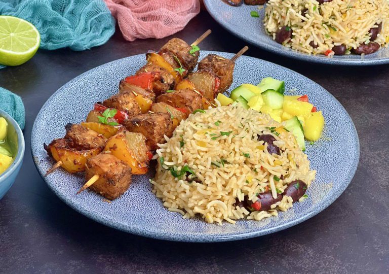 St Lucia Style Rice and Beans | The Vegan Planet Kitchen