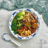 Vegan Taiwanese Beef Noodle Soup Recipe